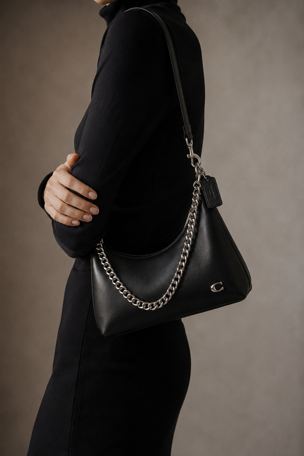 Coach Juliet 25 Premium Leather Shoulder Bag