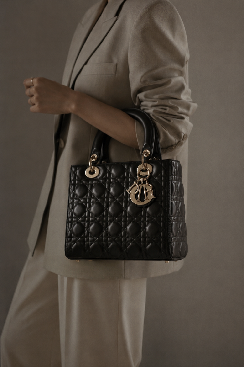 Christian Dior Lady Dior Premium Quilted Handbag