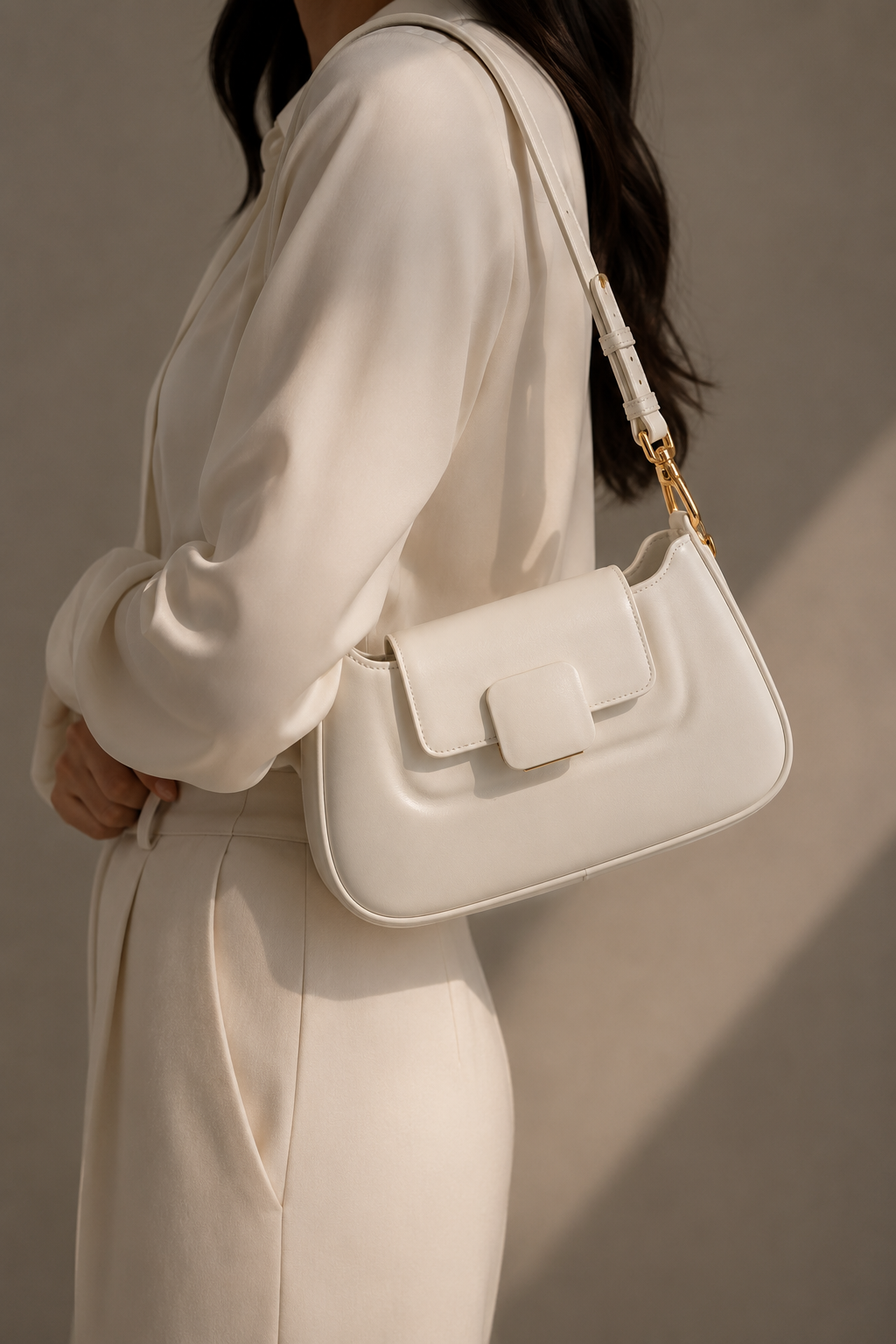 Charles & Keith Front Flap Crossbody Bag