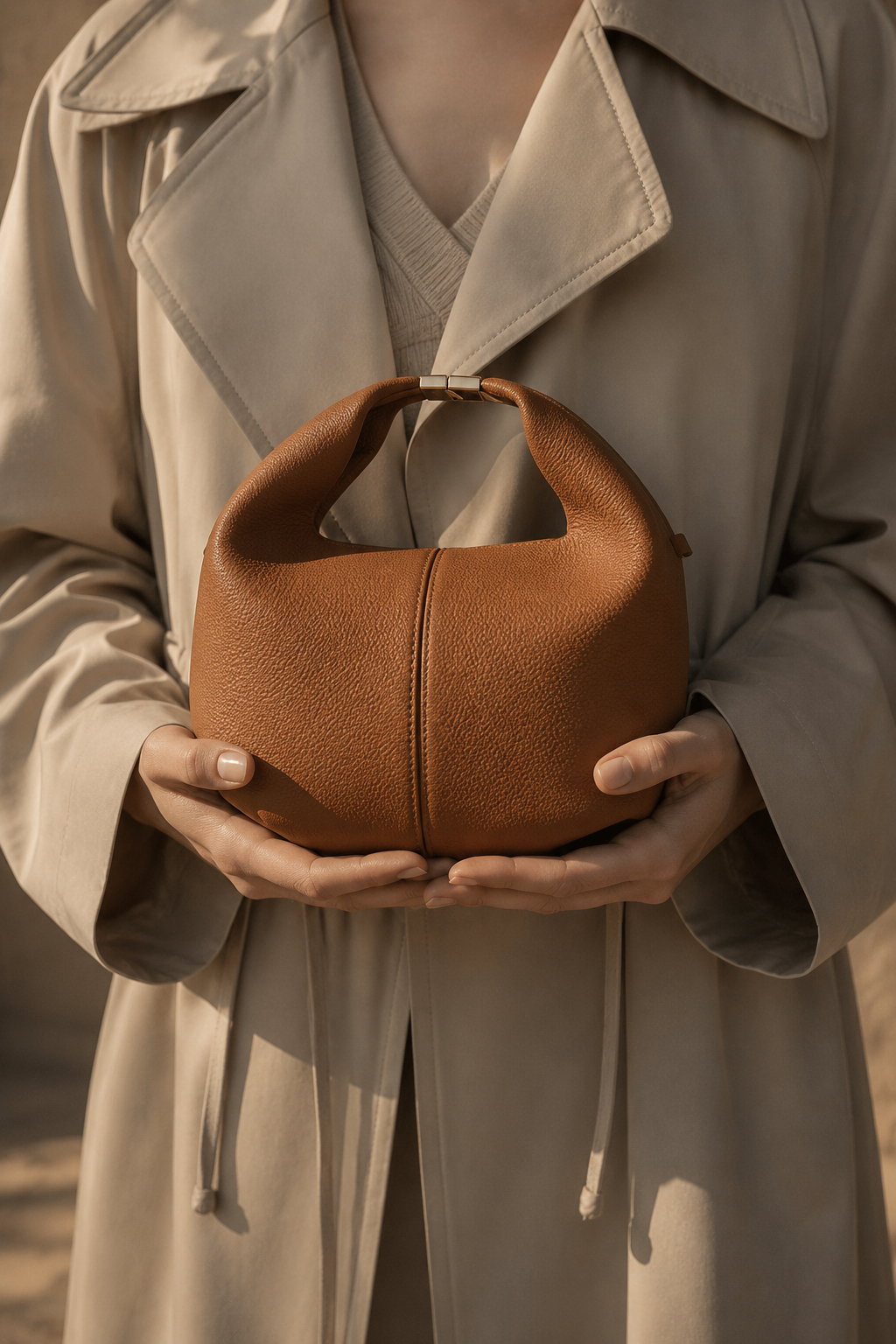 Polène Béri Premium Leather Crossbody Bag