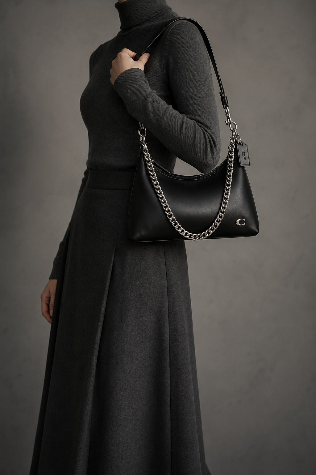 Coach Juliet 25 Premium Leather Shoulder Bag