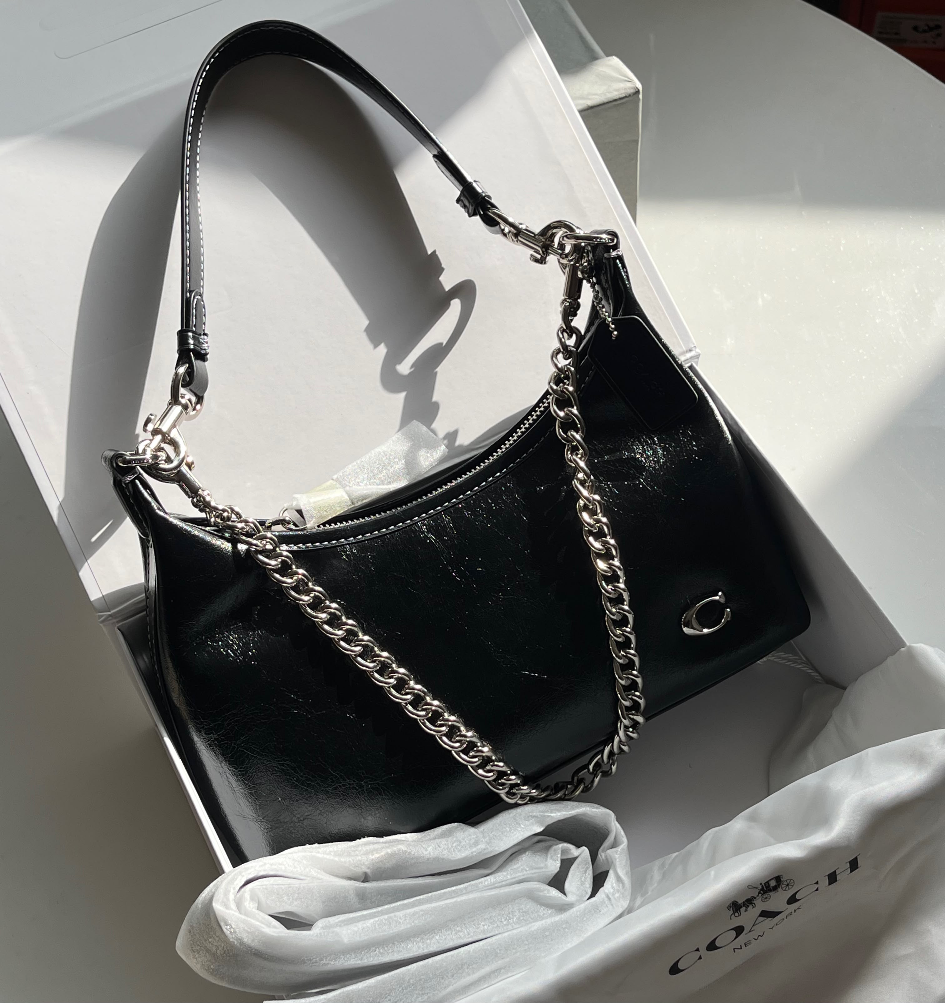 COACH Juliet Shoulder Bag 25 in Smooth Leather