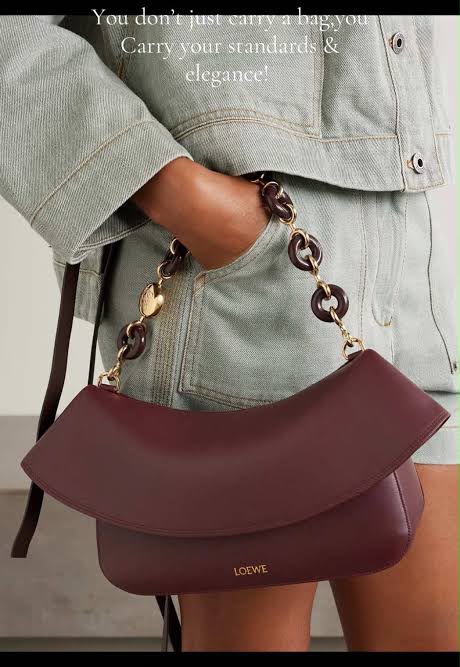 LOEWE Ola Medium Leather Shoulder Bag