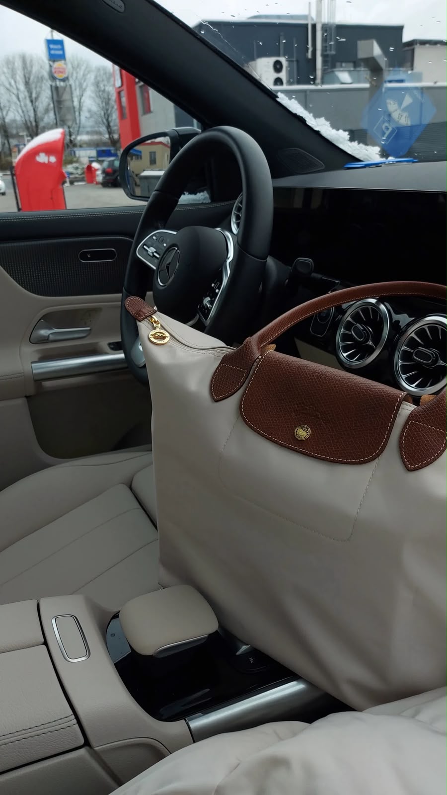 Longchamp Large Le Pliage Tote Bag
