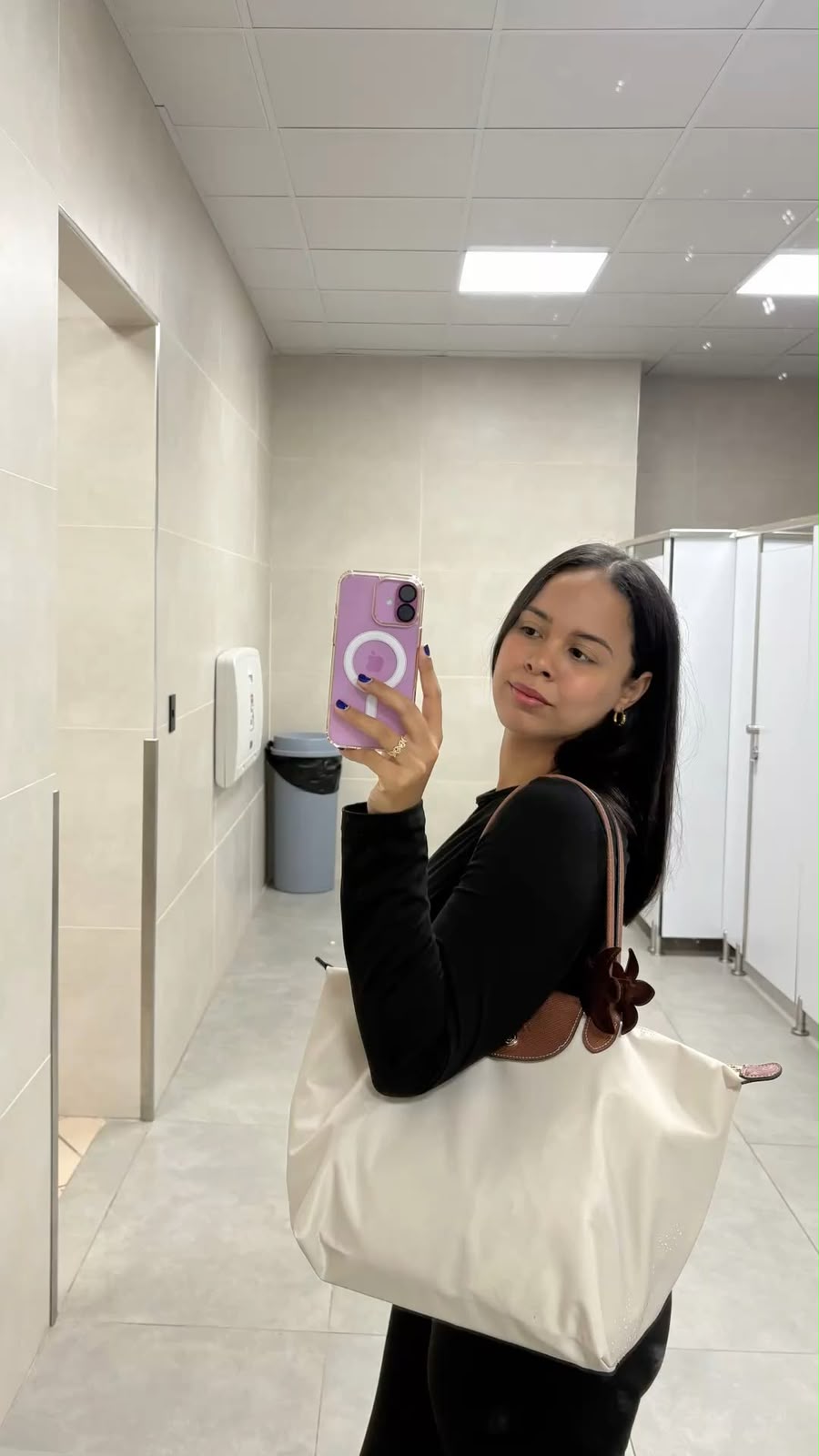 Longchamp Large Le Pliage Tote Bag