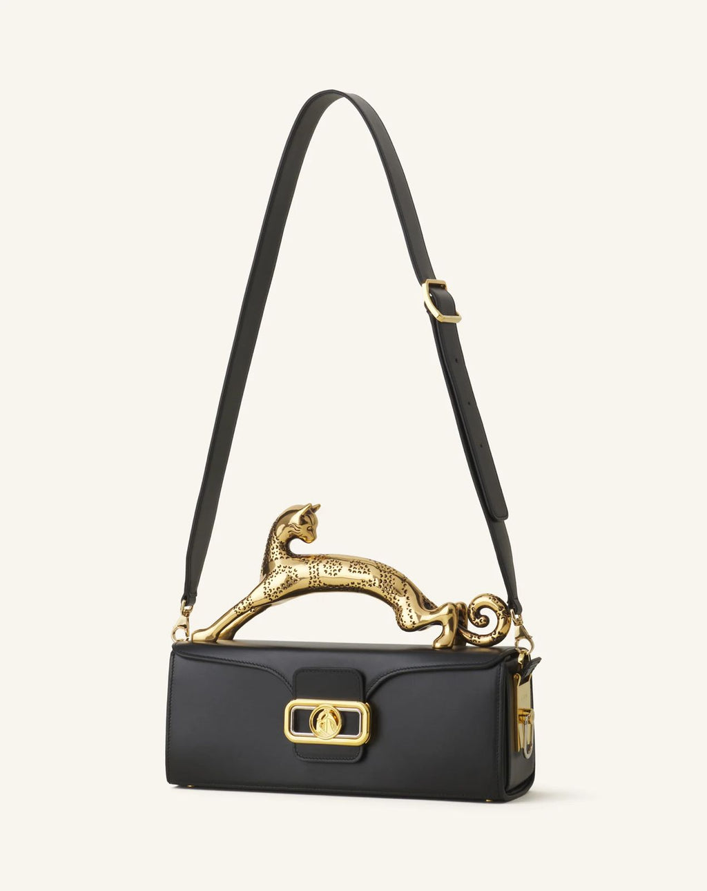 LANVIN Pencil Cat Bag in Matte Leather