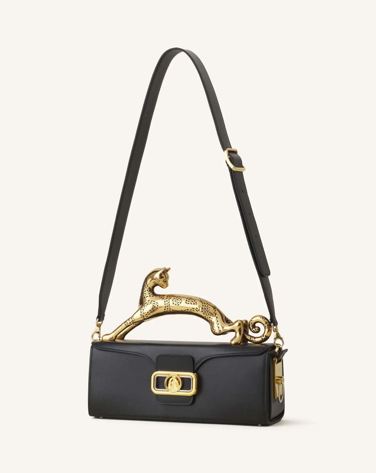 LANVIN Pencil Cat Bag in Matte Leather