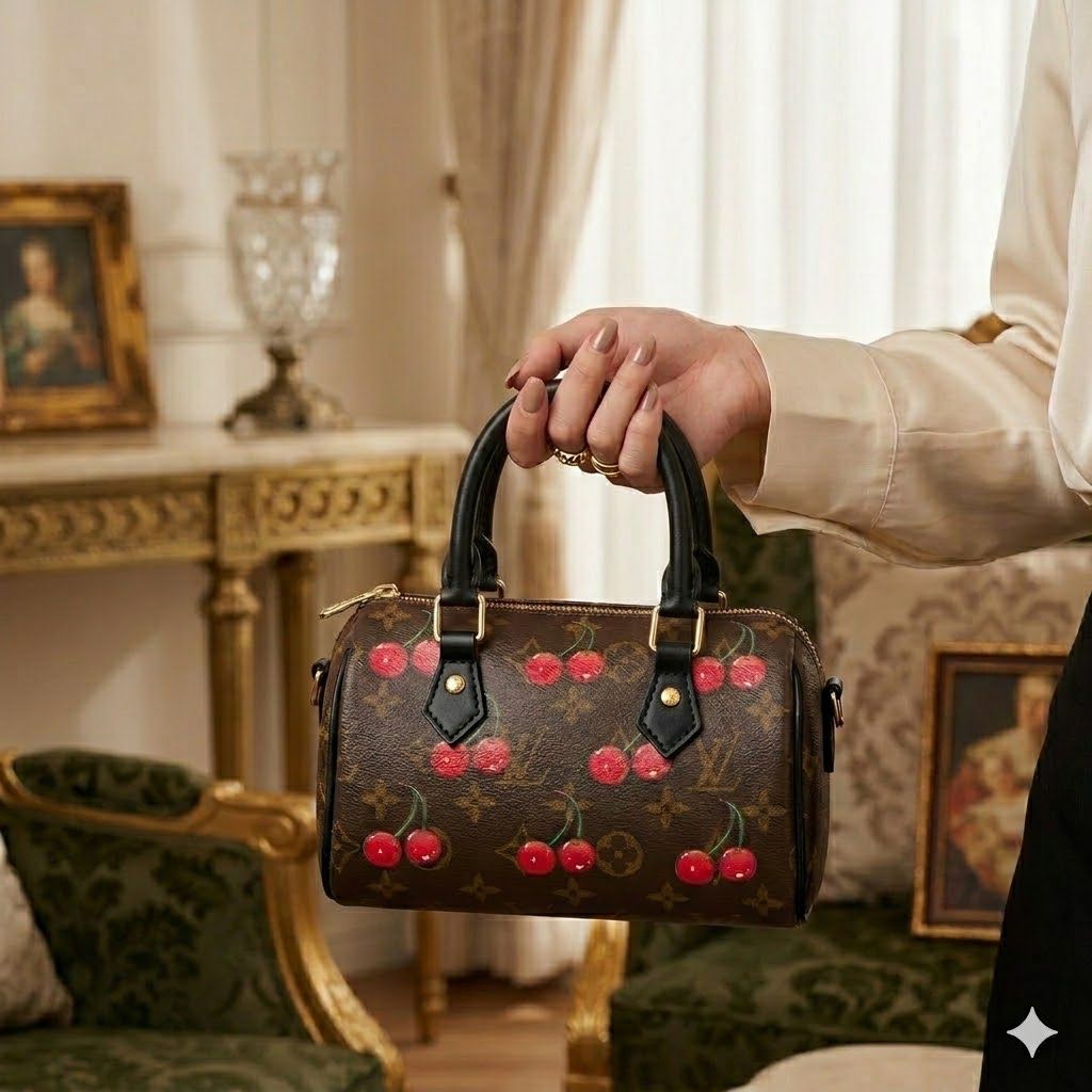 Louis Vuitton Speedy Bandoulière Monogram Cherry & Monogram Vernis Options