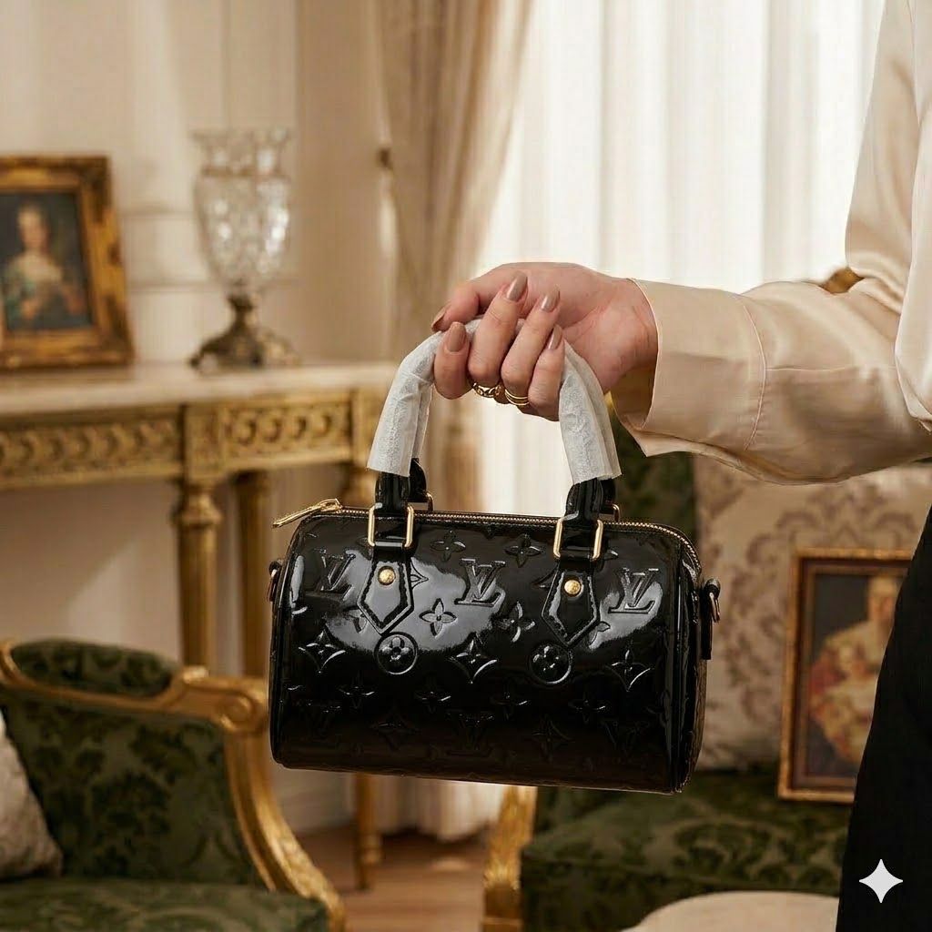 Louis Vuitton Speedy Bandoulière Monogram Cherry & Monogram Vernis Options