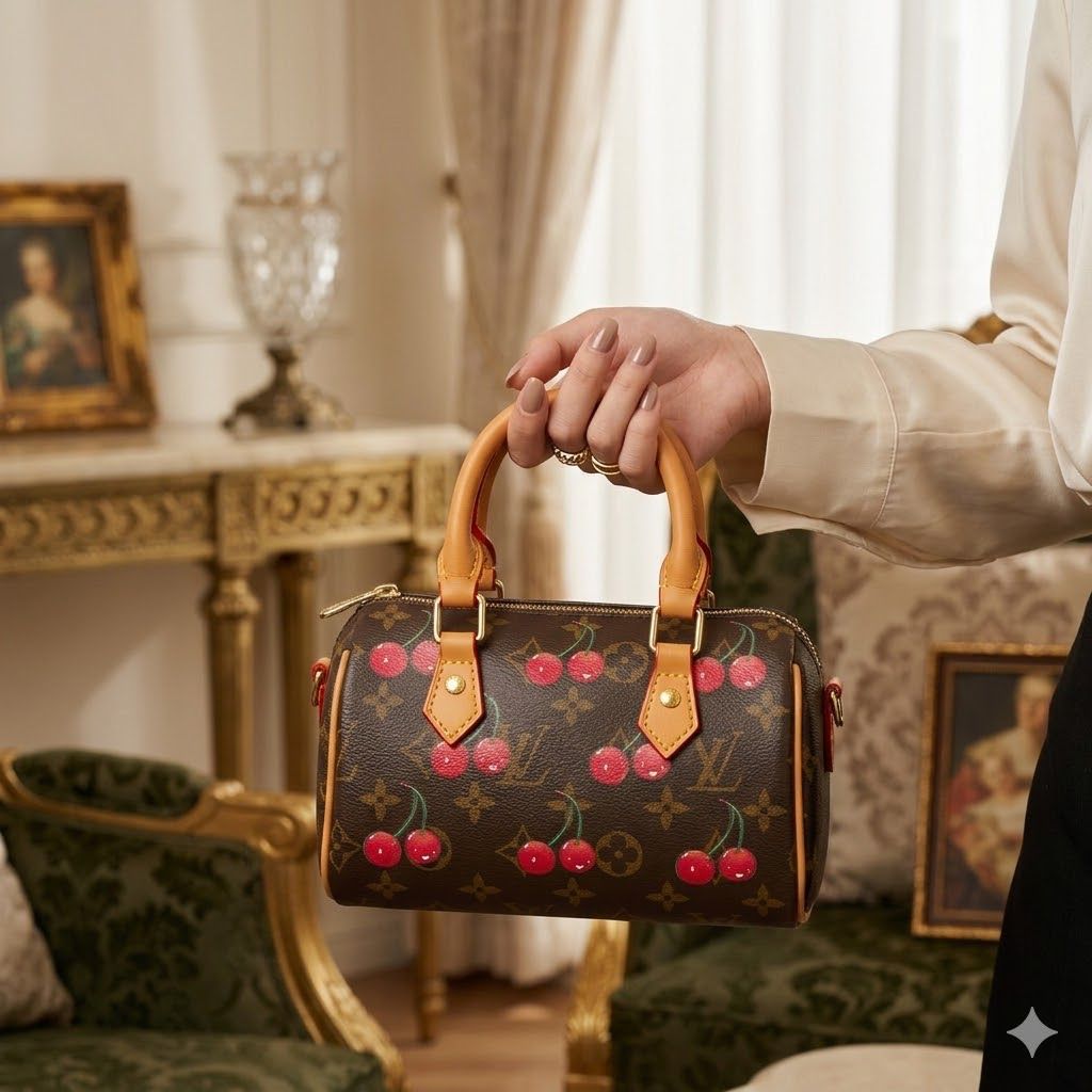 Louis Vuitton Speedy Bandoulière Monogram Cherry & Monogram Vernis Options