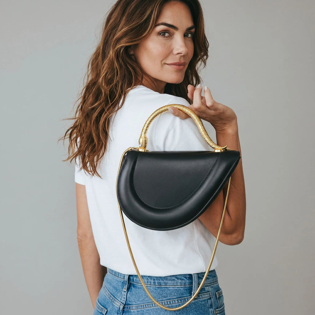 Bvlgari Serpenti Cuore 1968 Top Handle Bag in Smooth Leather