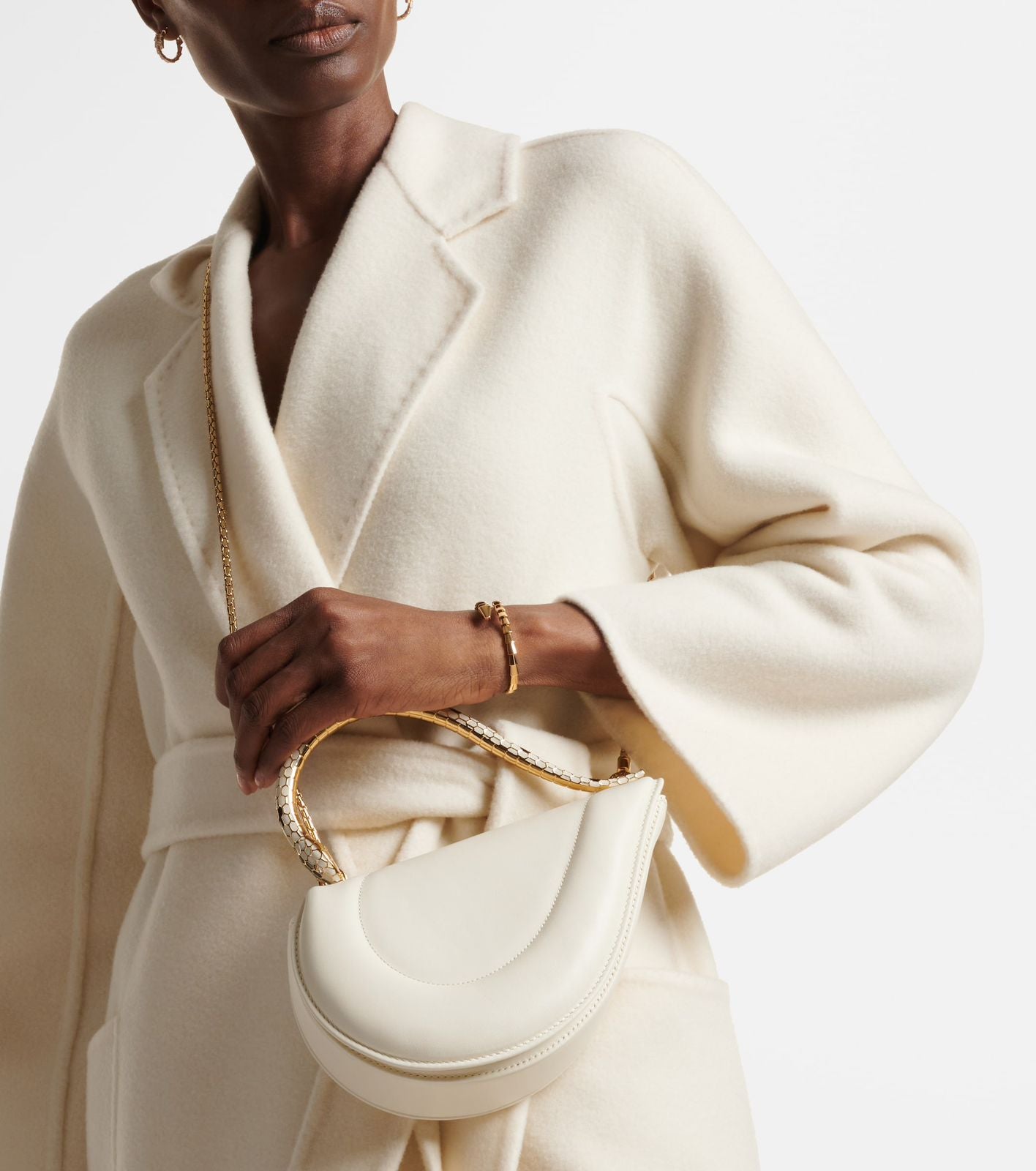 Bvlgari Serpenti Cuore 1968 Top Handle Bag in Smooth Leather