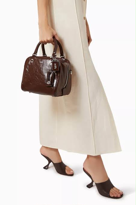 COACH Cube Rogue Bag 20 in Glazed Leather