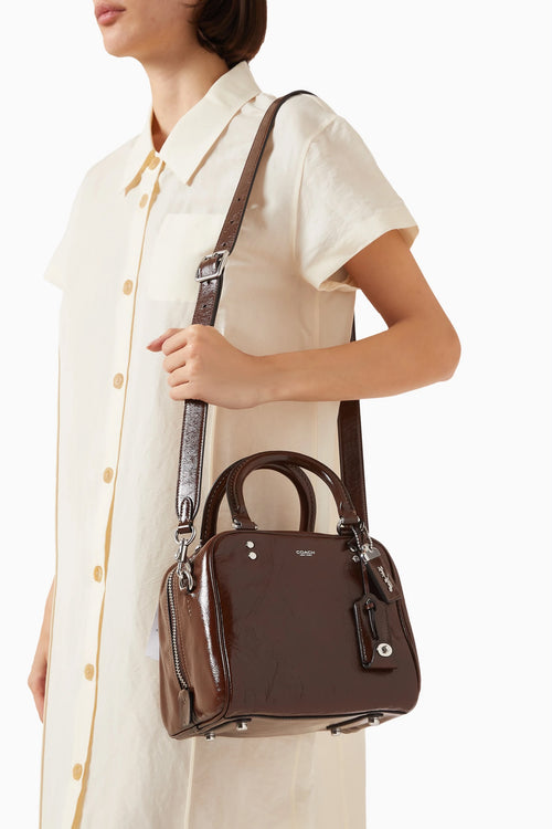 COACH Cube Rogue Bag 20 in Glazed Leather
