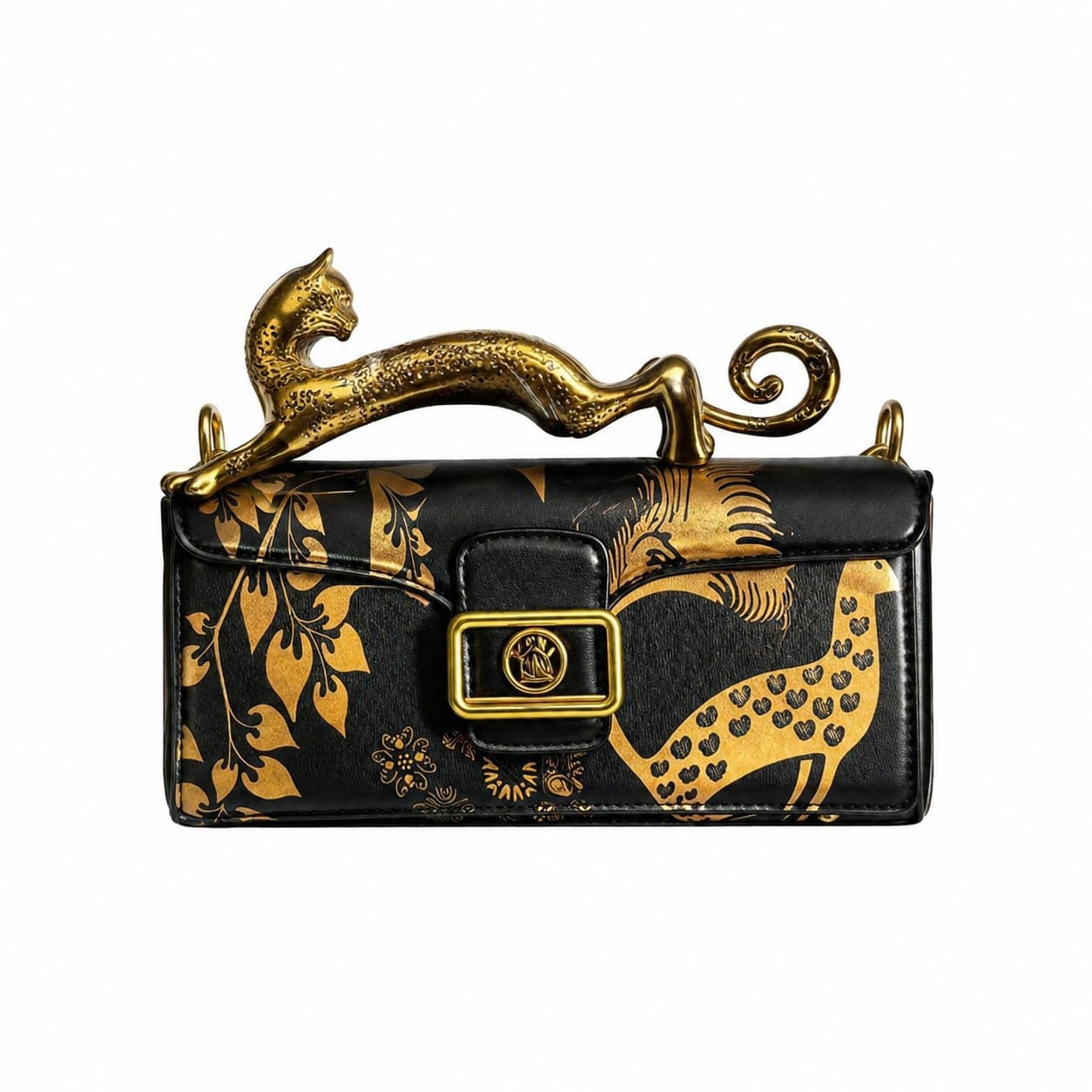 LANVIN Pencil Cat Bag in Matte Leather
