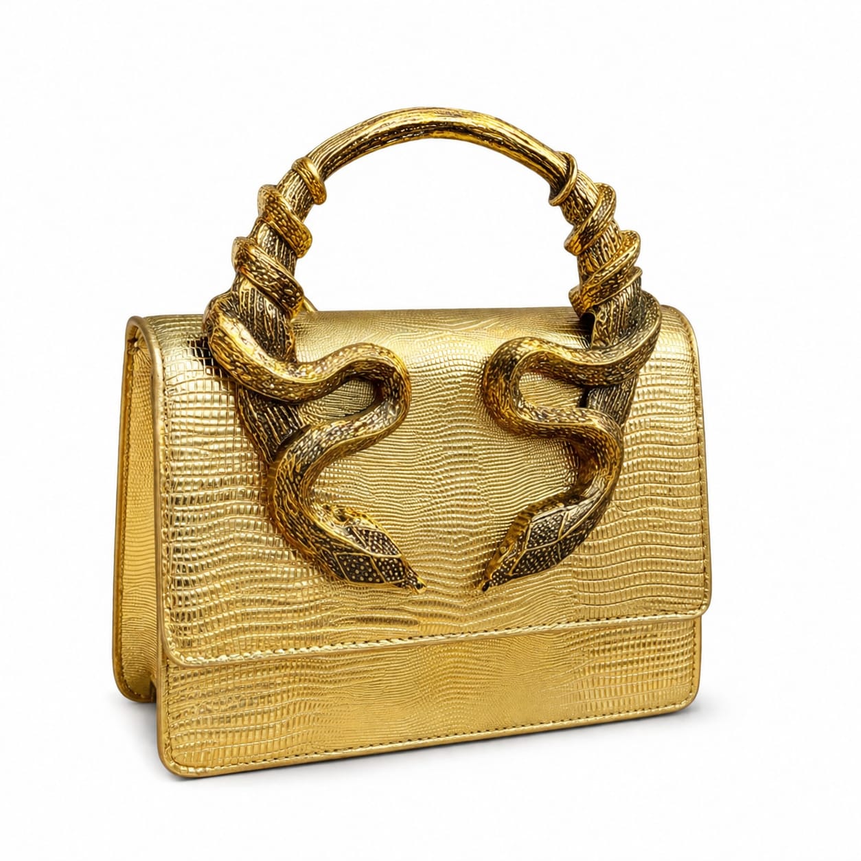 Roberto Cavalli Serpenti Top Handle Bag
